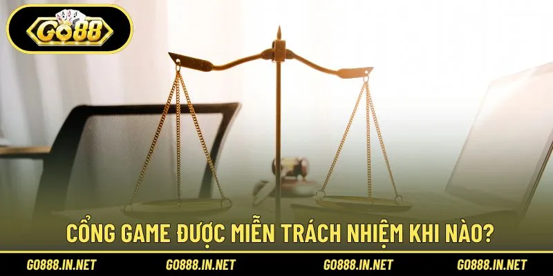 Tình huống mà sân chơi miễn trách nhiệm