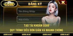 Tạo tài khoản Go88